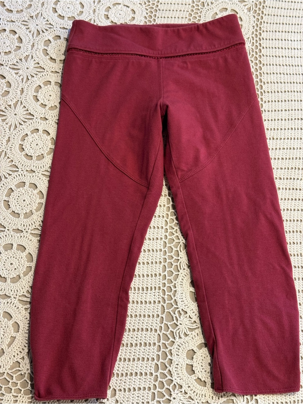 FP Movement by Free People Maroon High-Rise Performance Leggings